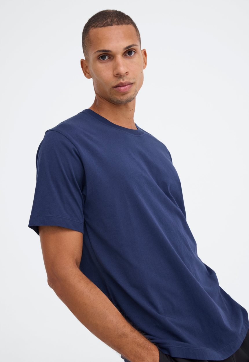 Jac+Jack Sans Cotton Tee - Billy Blue